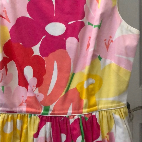 Lily Pulitzer Size 4 Floral Dress - Picture 5 of 5